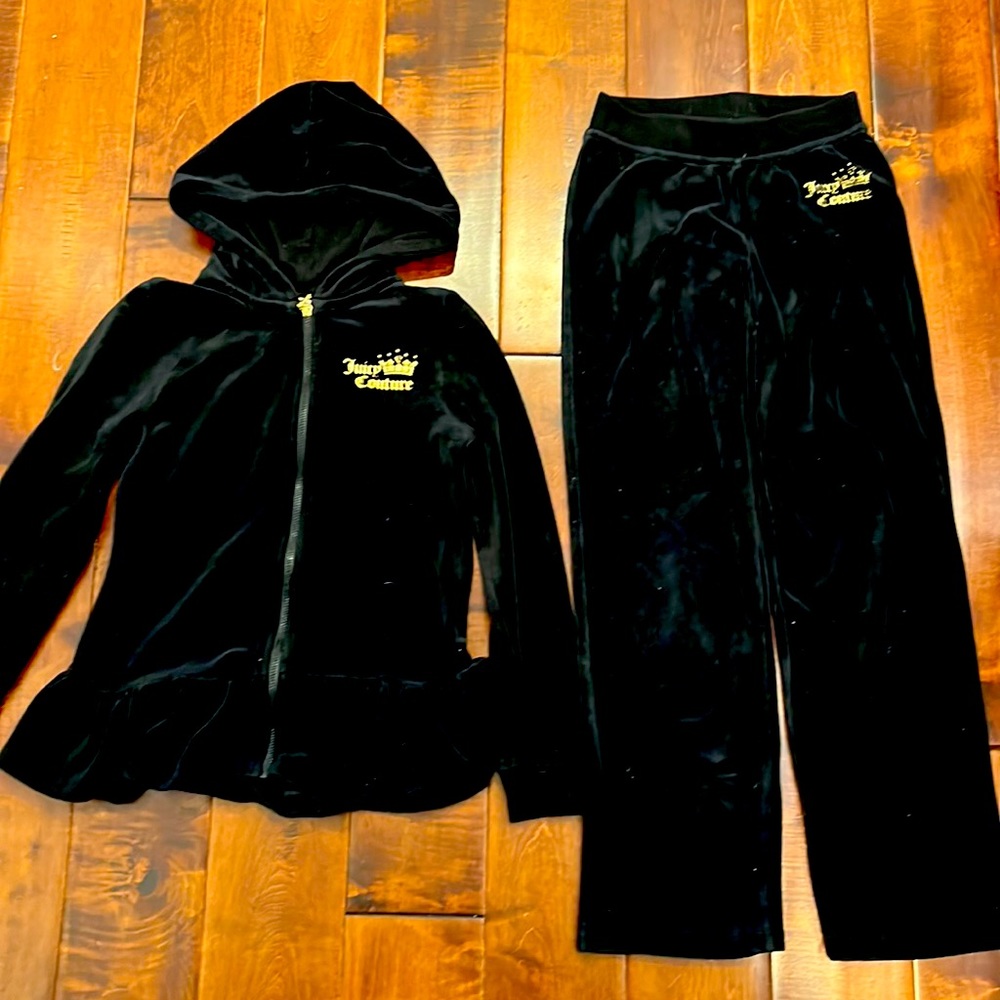 COPY - Juicy couture Velour set for girls 8-10